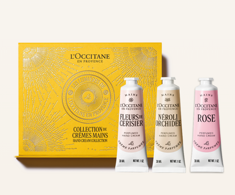 L'Occitane Floral Hand Cream Trio Set