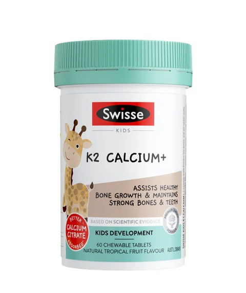 Swisse Kid K2 Calcium 60 Tabs