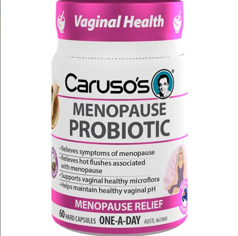 Caruso's Menopause Probiotic 60 Capsules