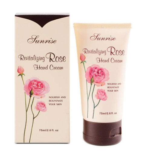 Sunrise Revitalizing Rose Hand Cream 75ml* 3 Pack