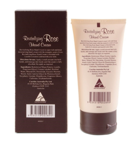 Sunrise Revitalizing Rose Hand Cream 75ml* 3 Pack