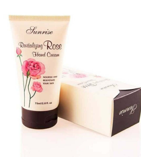 Sunrise Revitalizing Rose Hand Cream 75ml* 3 Pack