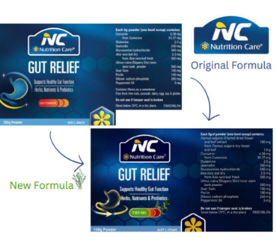 Nutrition Care Gut Relief 150g