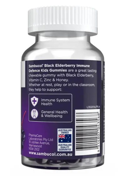 Sambucol Immunity Kids 50 Gummies
