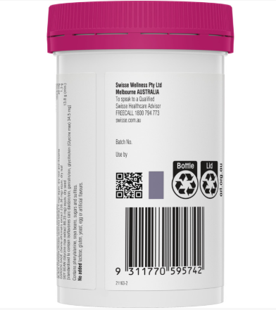 Swisse Ultiboost Menopause Balance 60 Tablets
