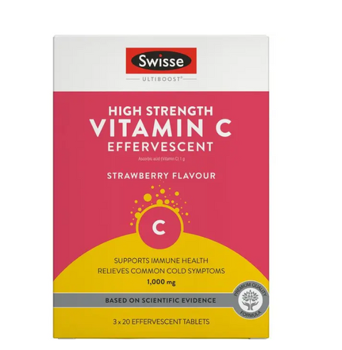 Swisse Vitamin C 60 Effervescent Tablets