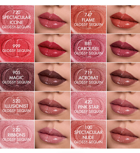 Dior Rouge Dior Sequin Liquid Lip Duo 220 Ribbons