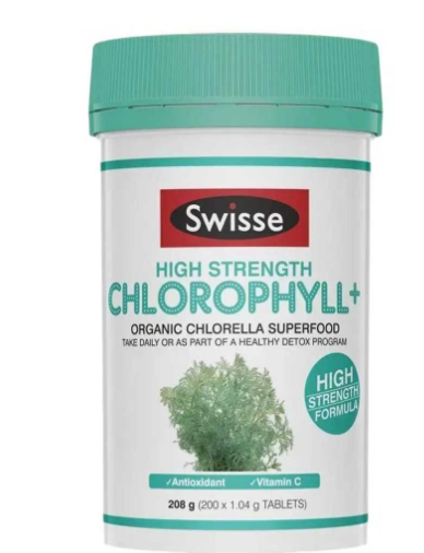 Swisse-High Strength Chlorophyll+1000mg 200 Tablets