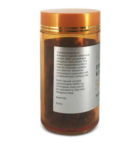 Careline Essence of Kangaroo 50000mg 90 Capsules