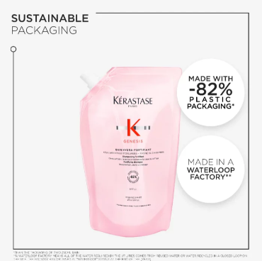 Kerastase Genesis Bain Hydro-Fortifiant Shampoo Refill Pouch 500ml
