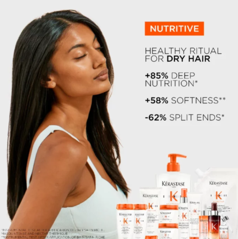 Kerastase Nutritive Bain Satin Riche Shampoo Refill Pouch 500ml