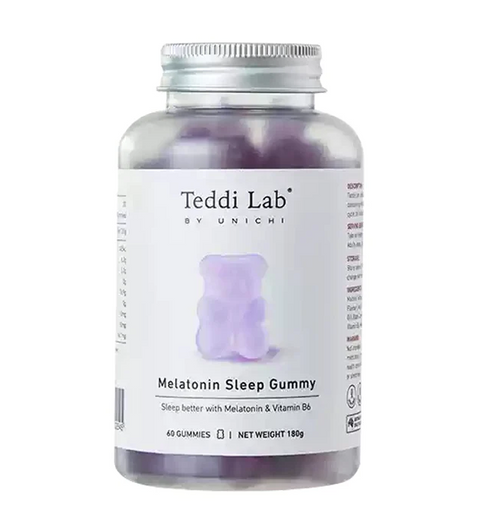 Unichi Teddi Lab Melatonin Sleep Gummy-60 Gummies