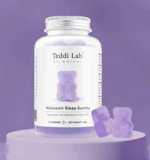 Unichi Teddi Lab Melatonin Sleep Gummy-60 Gummies