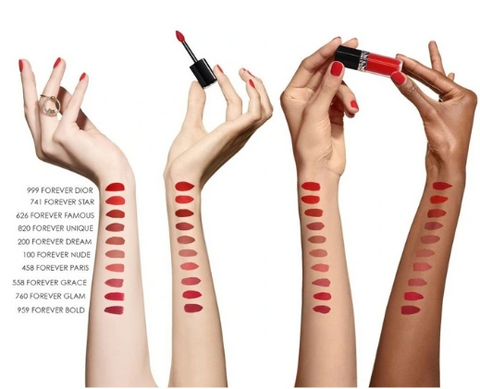 Dior Rouge Dior Forever Matte Liquid Lipstick-999 Forever Dior 6ml