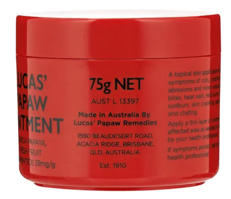 Lucas Papaw Ointment 75g