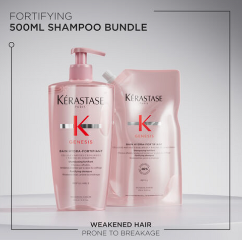 Kerastase Genesis Hydra-Fortifiant Shampoo Refillable Duo