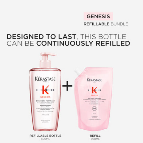 Kerastase Genesis Hydra-Fortifiant Shampoo Refillable Duo