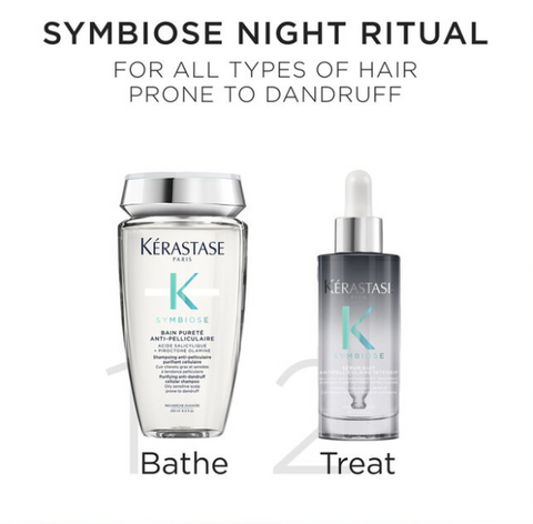 Kérastase Symbiose Anti-Dandruff Haircare Night Duo - Limited Edition gift set