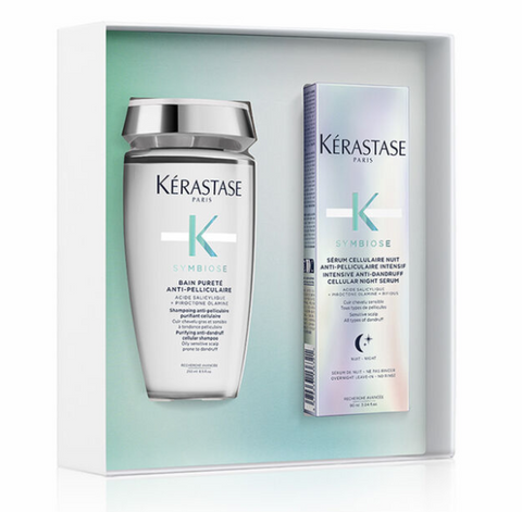 Kérastase Symbiose Anti-Dandruff Haircare Night Duo - Limited Edition gift set