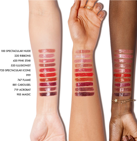 Dior Rouge Dior Sequin Liquid Lip Duo 100 Spectacular Nude