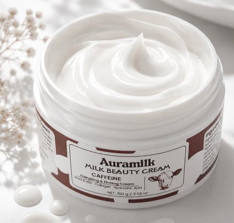 Auramilk Caffeine Milk Beauty Cream 100g