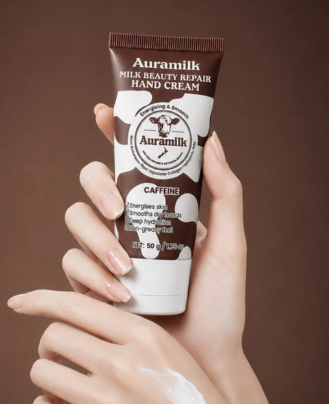 Auramilk Caffeine Milk Beauty Repair Hand Cream 50g
