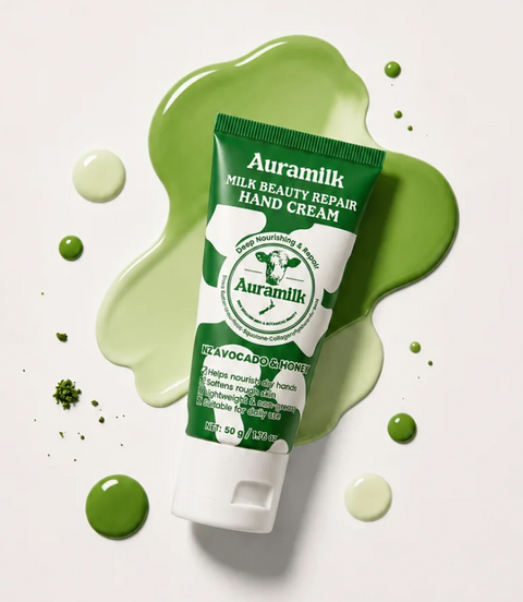 Auramilk Avocado & Honey Milk Beauty Repair Hand Cream 50g
