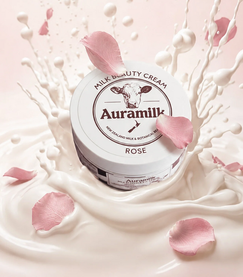 Auramilk Rose Milk Beauty Cream 100g