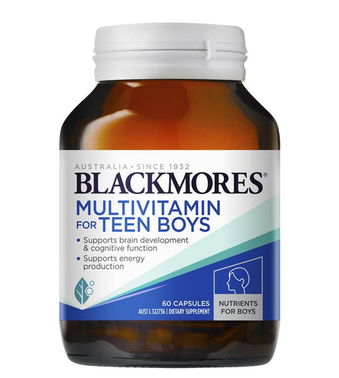 Blackmores Multivitamin for Teen Boys 60 Capsules