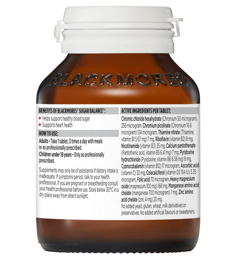 Blackmores Sugar Balance 90 Tablets