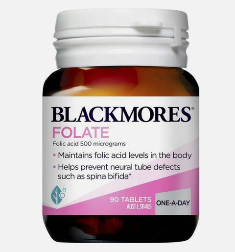 Blackmores Folate 500mcg 90 Tablets