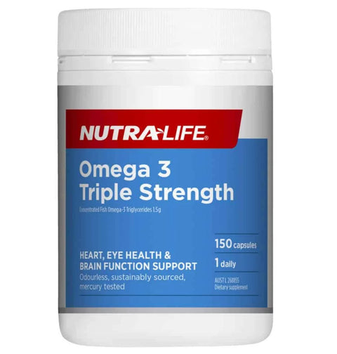 Nutra-life Omega 3 Triple Strength 150 Caps