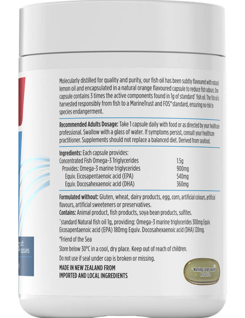 Nutra-life Omega 3 Triple Strength 150 Caps