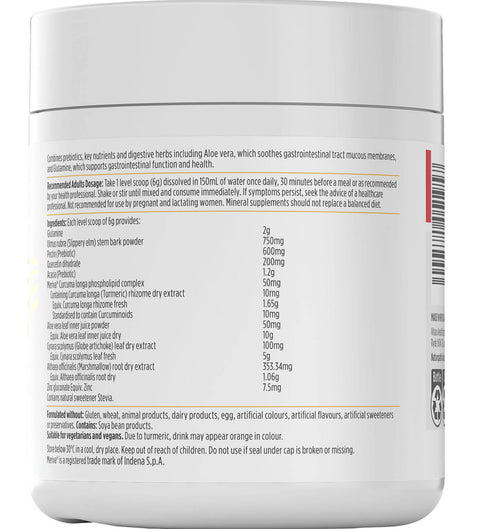 Nutra-Life Gut Relief 180g Oral Powder Gastrointestinal Health Support Vegan