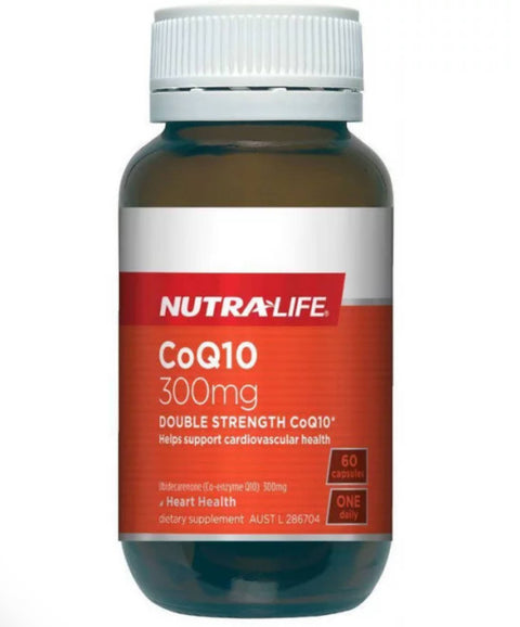 Nutra Life COQ10 300mg 60 Capsules