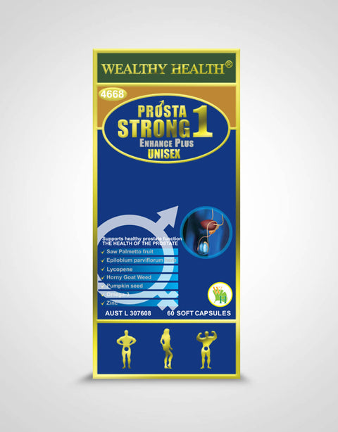 Wealthy Health Prosta Strong 1 Enhance Plus / 60 Soft Capsules