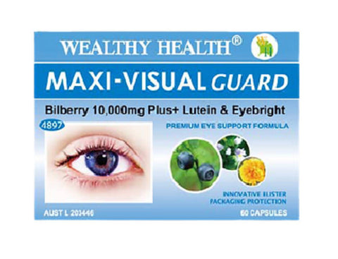 Wealthy Health Maxi-Visual Guard 60 Capsules
