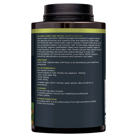 Nature’s Care Liver Detox 35000 200 Capsules