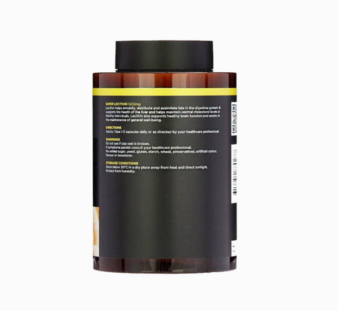 Nature's Care Pro Series Lecithin 1200mg Cap X 180