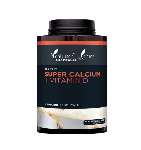 Nature's Care High Strength Calcium Chewable Tablets 240 Tablets
