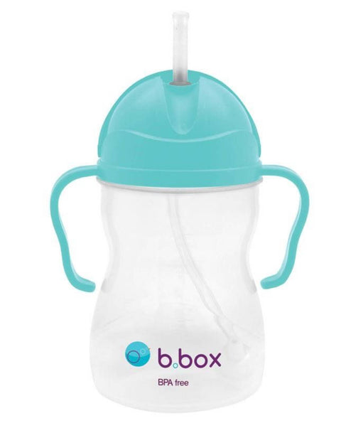 B-box Sippy Cup with Weighted Straw 360 degree(Blueberry Blue )240ML