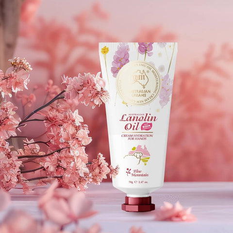 GM Lanolin Oil Hand Cream Blue Mountain 70g
