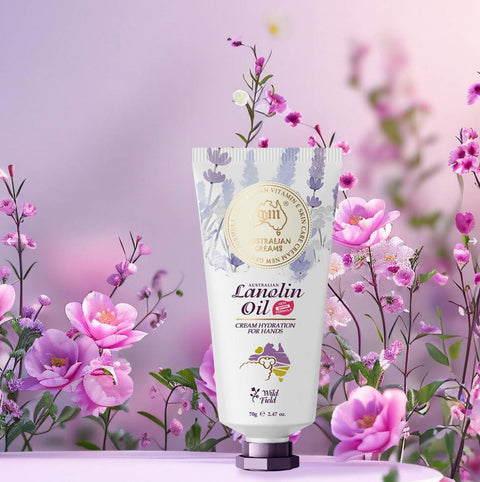 GM Lanolin Oil Hand Cream Wild Field 70g