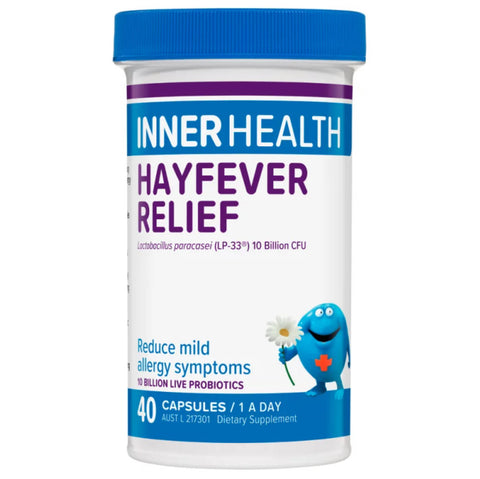 Inner Health Hayfever Relief Capsules 40S
