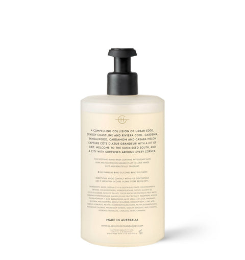 Hand Wash - Marseille Memoir by Glasshouse 450ML