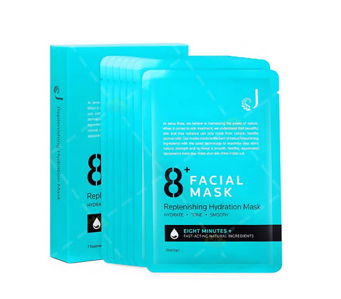 Jema Rose-8+ Minute Replenishing Hydration Mask 7x25ml