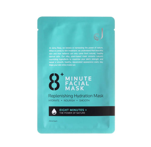 Jema Rose-8+ Minute Replenishing Hydration Mask 7x25ml