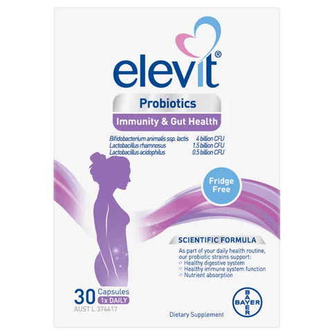 Bayer Elevit Probiotics Capsules 30 caps