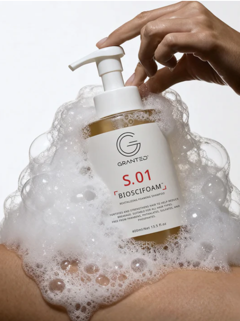 Granted S.01 Revitalising Foaming Shampoo 400ml