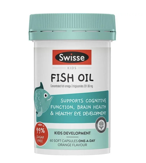 Swisse Kids Fish Oil 60 Capsules